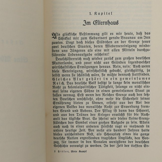 Adolf Hitler's 'Mein Kampf' 1933 'Strasbourg' — image 6