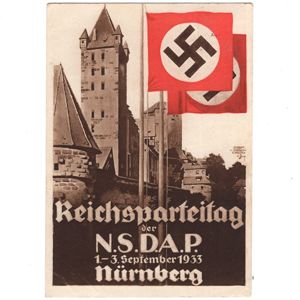 'Reichsparteitag Nürnberg 1933' Postcard