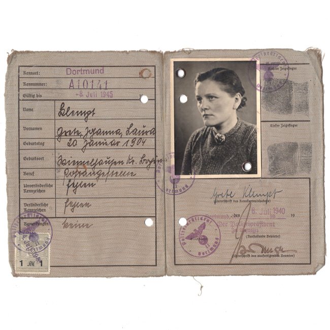 Deutsches Reich Kennkarte — image 2