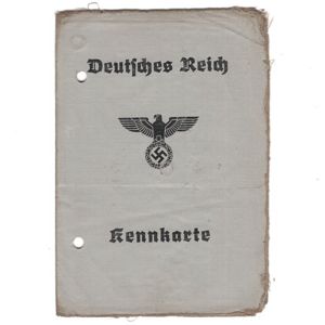 Deutsches Reich Kennkarte