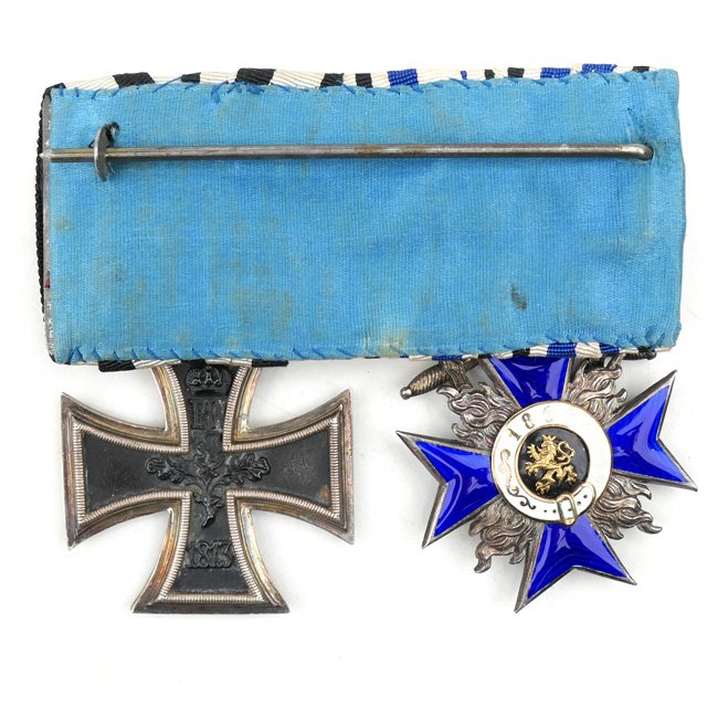WW1 2-Piece Bavarian Medal Bar — image 6