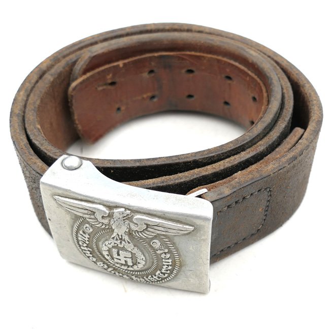 Waffen-SS Belt & Buckle - RZM 36/40 ᛋᛋ — image 2