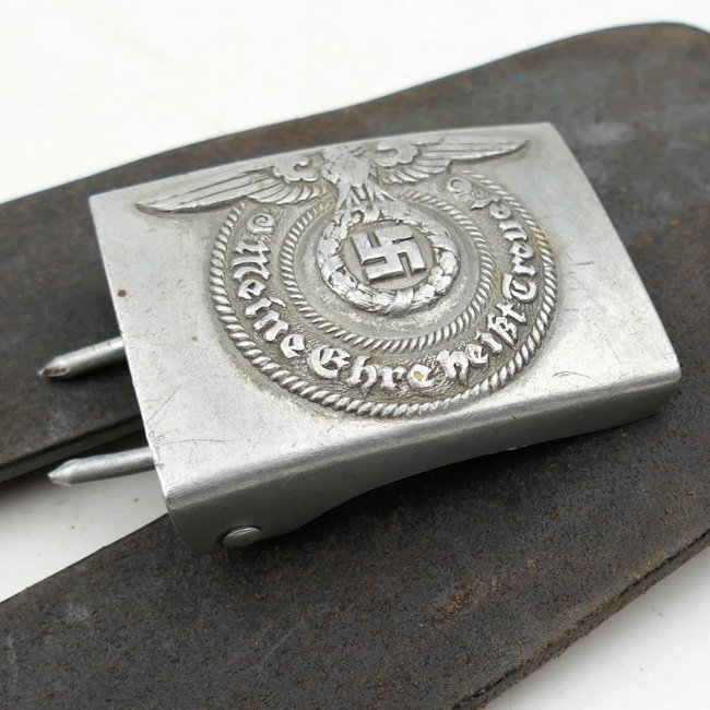 Waffen-SS Belt & Buckle - RZM 36/40 ᛋᛋ — image 4