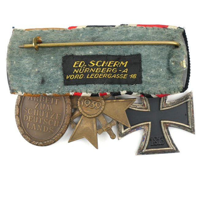 Wehrmacht 3-Piece Medal Bar — image 4