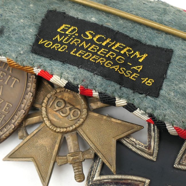 Wehrmacht 3-Piece Medal Bar — image 5