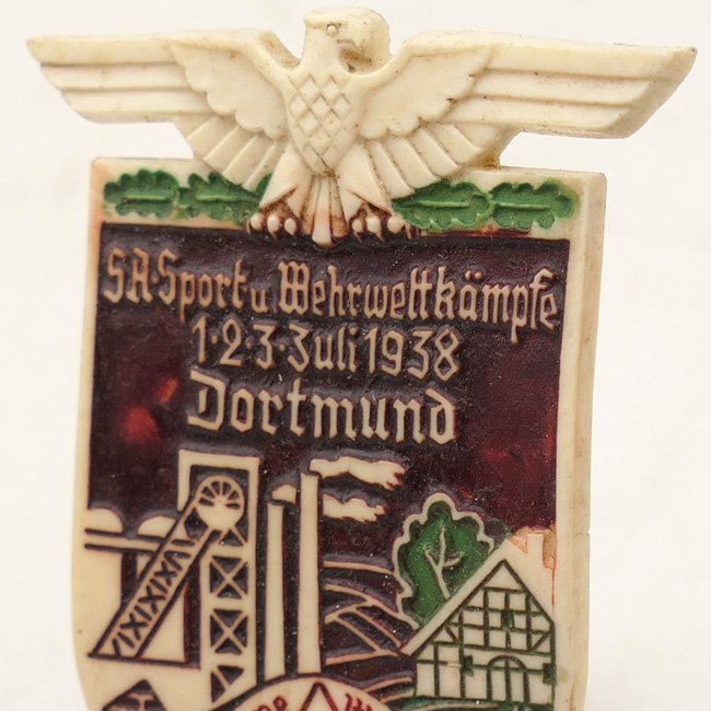 'SA Gruppe Westfalen Wehrwettkämpfe' 1938 Tinnie — image 2