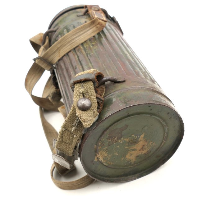 WH (Heer) Gas Mask with Camouflaged Canister — image 8