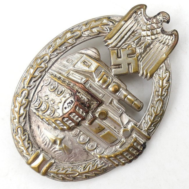 Panzer Assault Badge in Silver 'L/18' — image 2