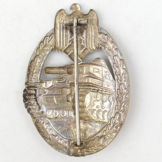 Panzer Assault Badge in Silver 'L/18' — image 3