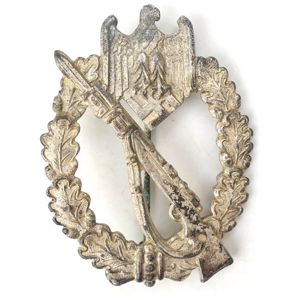Infantry Assault Badge in Silver 'CW'