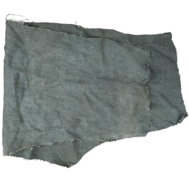 Large piece of WH (Heer) 'Drillich' Fabric — image 4