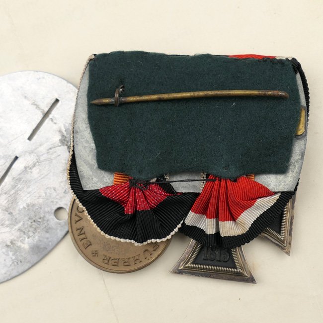 WH (Heer) 2-Piece Medal Bar & Award Document — image 6