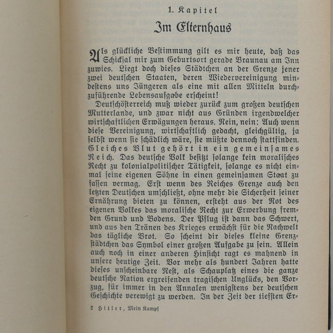 Adolf Hitler's 'Mein Kampf' 1938 — image 6