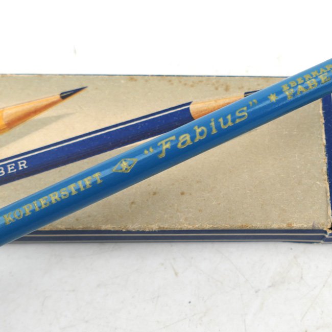 Set of 12 German 'Eberhard Faber' Pencils in Carton Box — image 2