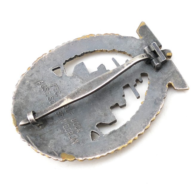 Kriegsmarine High Sea Fleet Badge 'Schwerin' — image 4