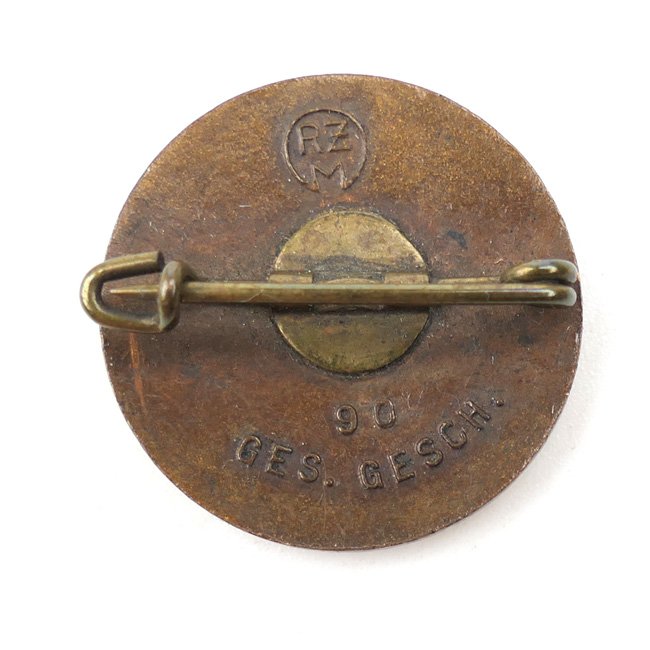 NSDAP Membership Badge 'RZM 90 Ges.Gesch.' — image 3