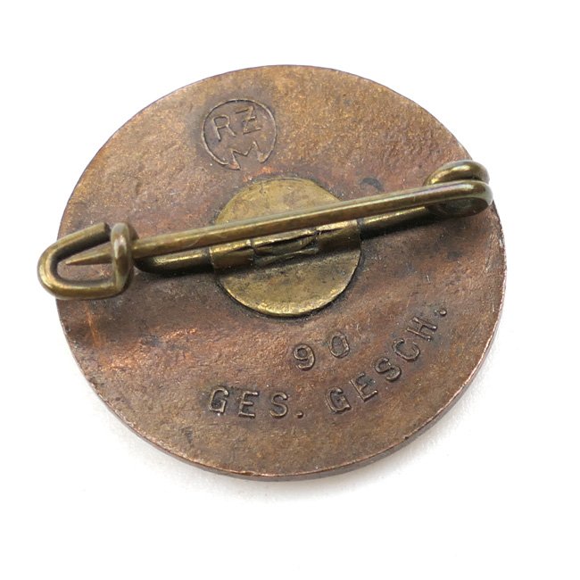 NSDAP Membership Badge 'RZM 90 Ges.Gesch.' — image 4
