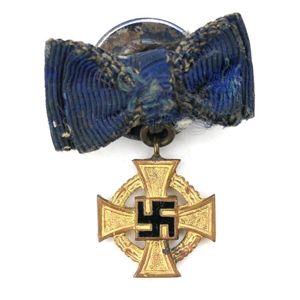 Miniature Forty Years Faithful Service Medal