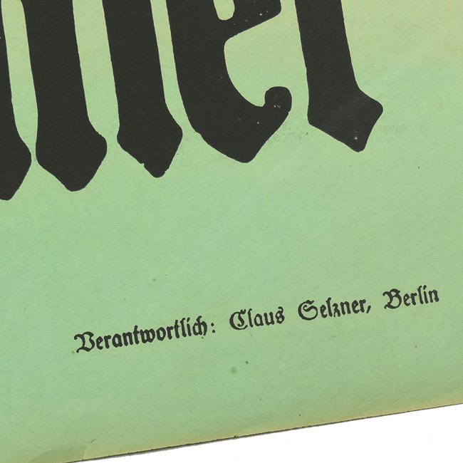 Incomplete 'Adolf Hitler' Election Poster 1933 — image 4