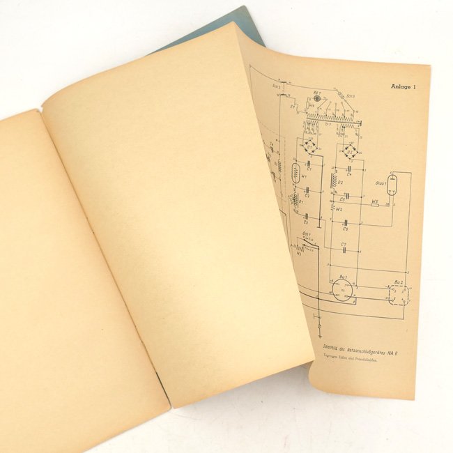 Luftwaffe 'Netzanschlußgerät NA 6' Instruction Manual — image 8