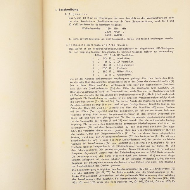 Luftwaffe 'Empfänger ER2' Instruction Manual — image 2