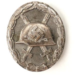 Wound Badge in Silver