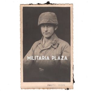 Luftwaffe 'Fallschirmjäger' Normandy Portrait Photograph