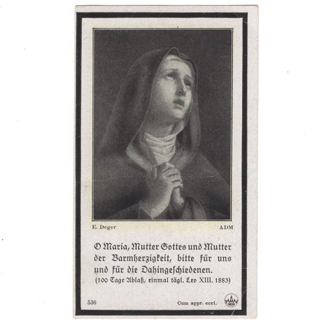 WH (Heer) Paratrooper Death Notice — image 2