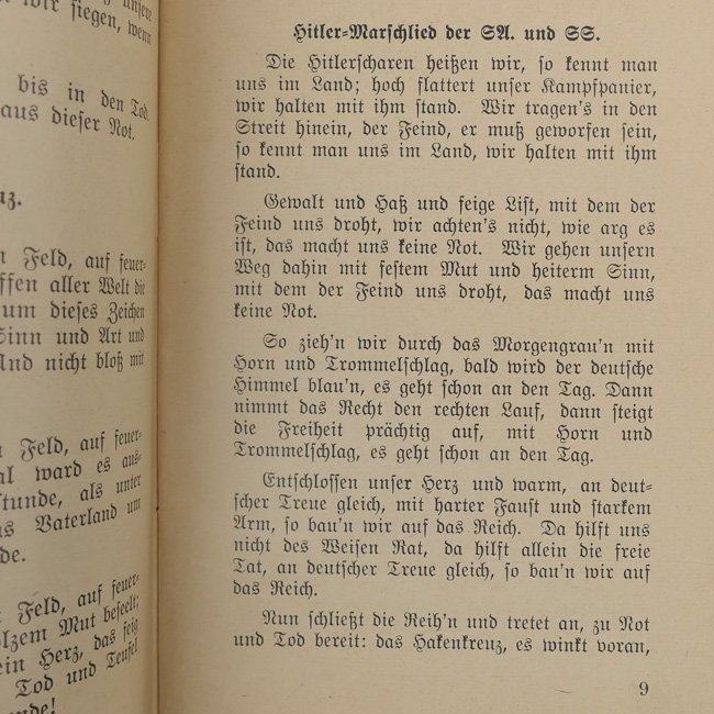 'SA-Sturmlieder' Songbook — image 4