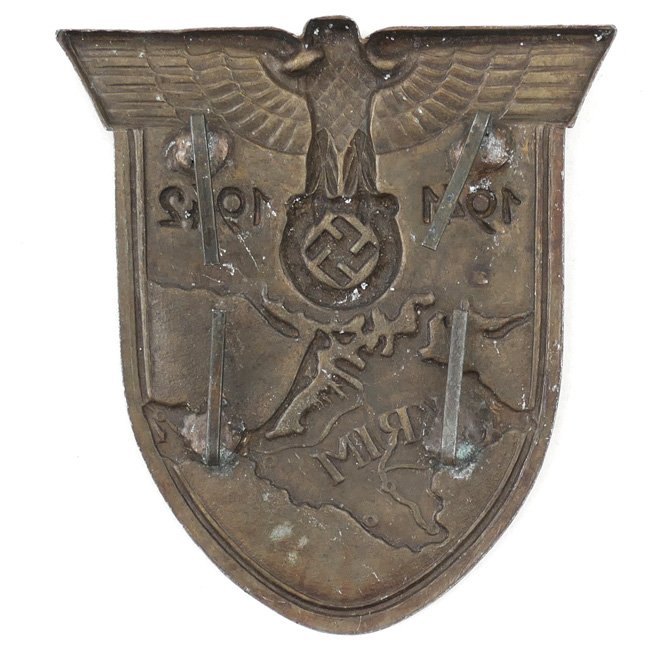 WH (Heer) 'Krim' Campaign Shield — image 4