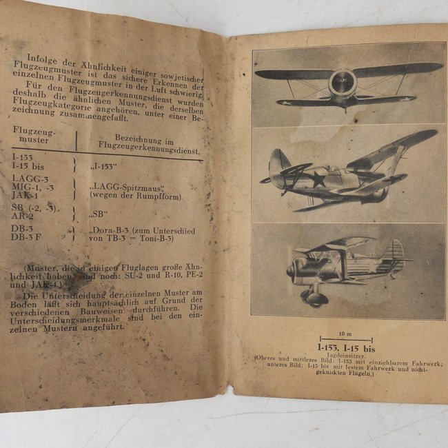 Luftwaffe 'Sowjetische Frontflugzeuge' Recognition Flyer — image 3