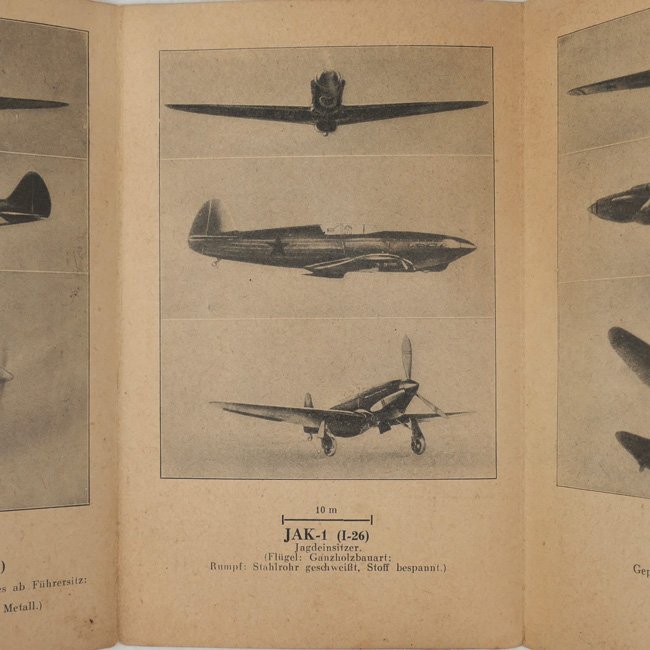 Luftwaffe 'Sowjetische Frontflugzeuge' Recognition Flyer — image 4