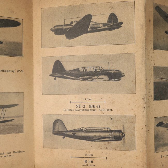 Luftwaffe 'Sowjetische Frontflugzeuge' Recognition Flyer — image 5