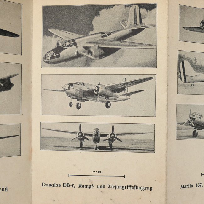 Luftwaffe 'Französische Frontflugzeuge' Recognition Flyer — image 4