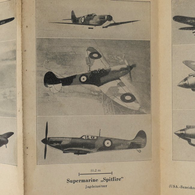 Luftwaffe 'Britische Frontflugzeuge I' Recognition Flyer — image 3