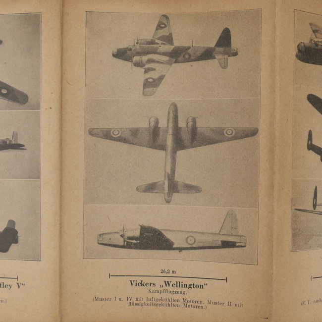 Luftwaffe 'Britische Frontflugzeuge II' Recognition Flyer — image 3