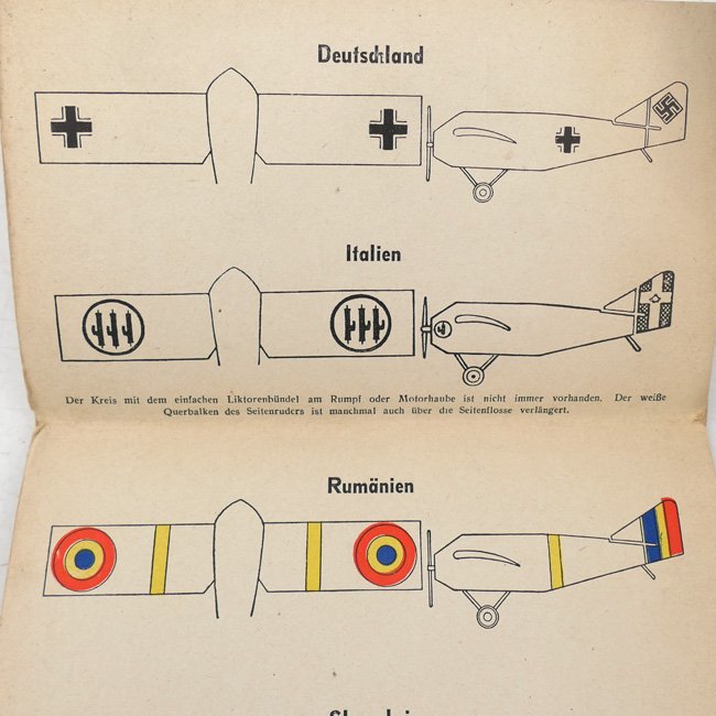 Luftwaffe 'Hoheitsabzeichen der Kriegsflugzeuge' Recognition Flyer — image 5
