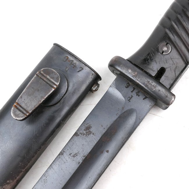 Matching pre-war Kriegsmarine K98 Combat Bayonet — image 2