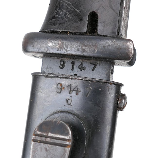Matching pre-war Kriegsmarine K98 Combat Bayonet — image 4