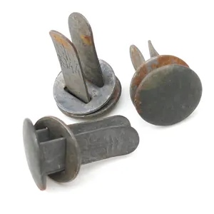 Set of 3 German Helmet Rivets 1944