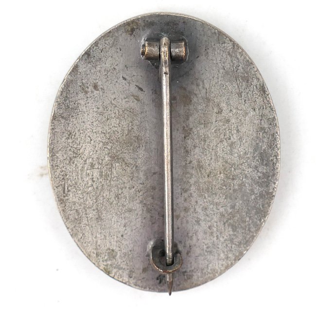 Wound Badge in Silver by Wilhelm Deumer '11' — image 3