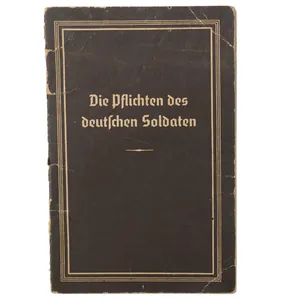 The duties of the German soldier Booklet