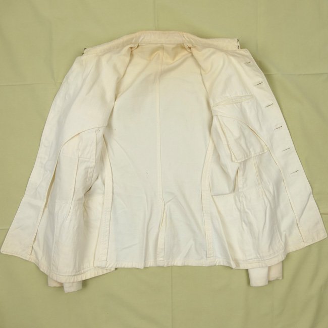 WH (Heer) Artillery Officer's White Summer Tunic — image 7