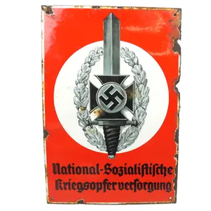 NSKOV Enamel Sign