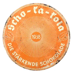Wehrmacht 'Scho-ka-kola' Ration Tin 1938