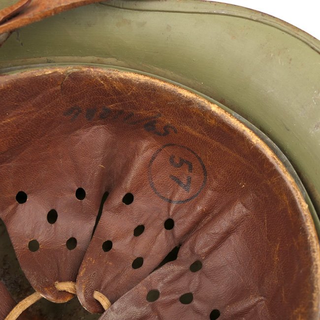 Norwegian reissued WH (Heer) M40 Helmet — image 11