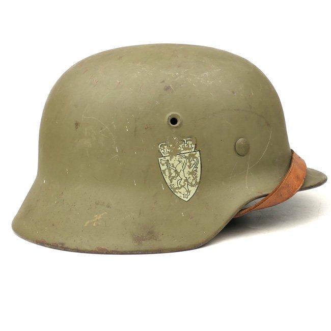 Norwegian reissued WH (Heer) M40 Helmet — image 5