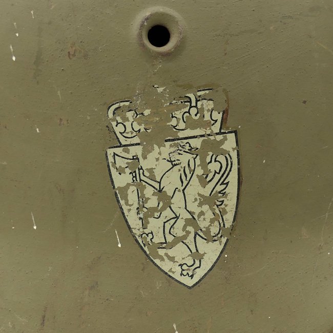 Norwegian reissued WH (Heer) M40 Helmet — image 6