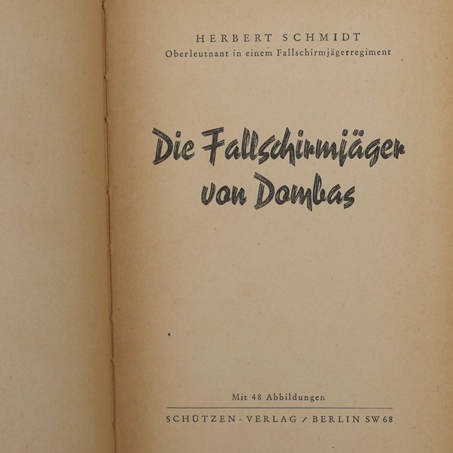 Book: 'Die Fallschirmjäger von Dombas' — image 3
