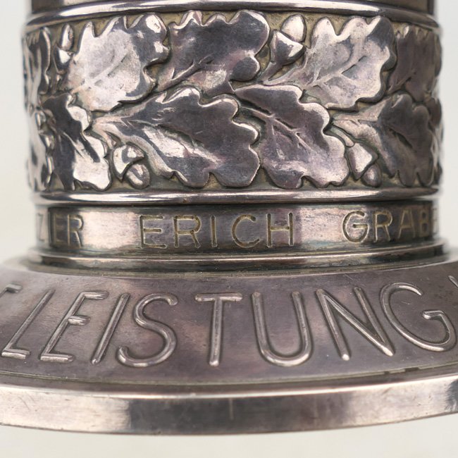 Luftwaffe Honor Goblet to 'Erich Grabbe' — image 11
